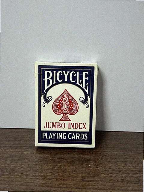 BICYCLE JUMBO Index "88" Playing Cards, Air-Cushion Finish, barely USED