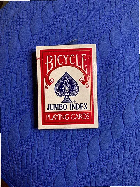 Bicycle Jumbo Index 88 Playing Cards New in Wrapping