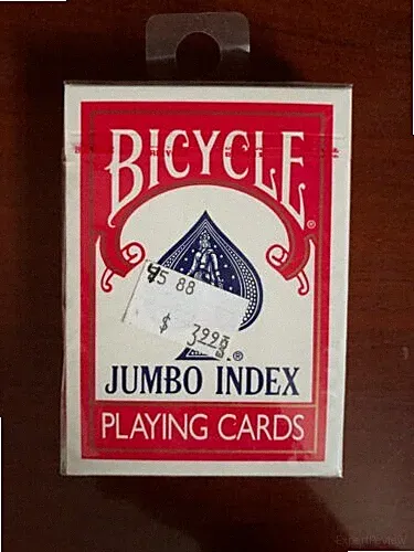 Bicycle Jumbo Index Playing Cards