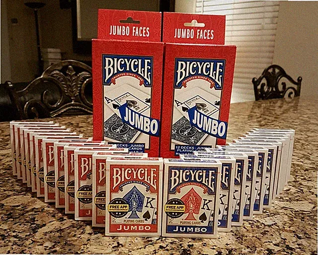 BICYCLE PLAYING CARDS - 24 Decks * JUMBO Face * Red & Blue * New & Sealed *